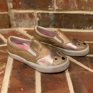 Cat & Jack Metallic Fox Sneakers